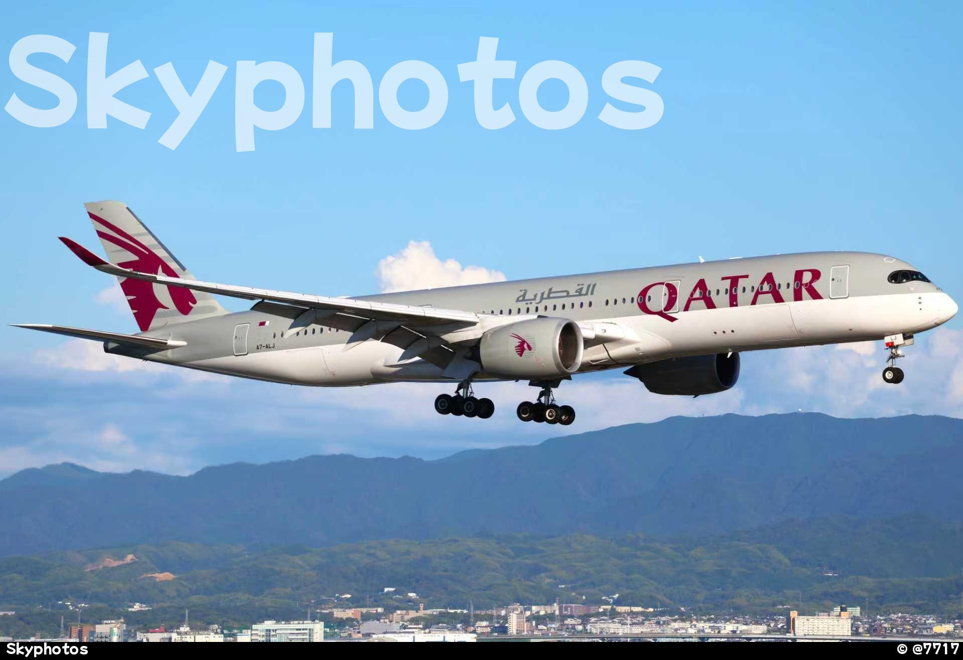 卡塔尔航空 Airbus350-941