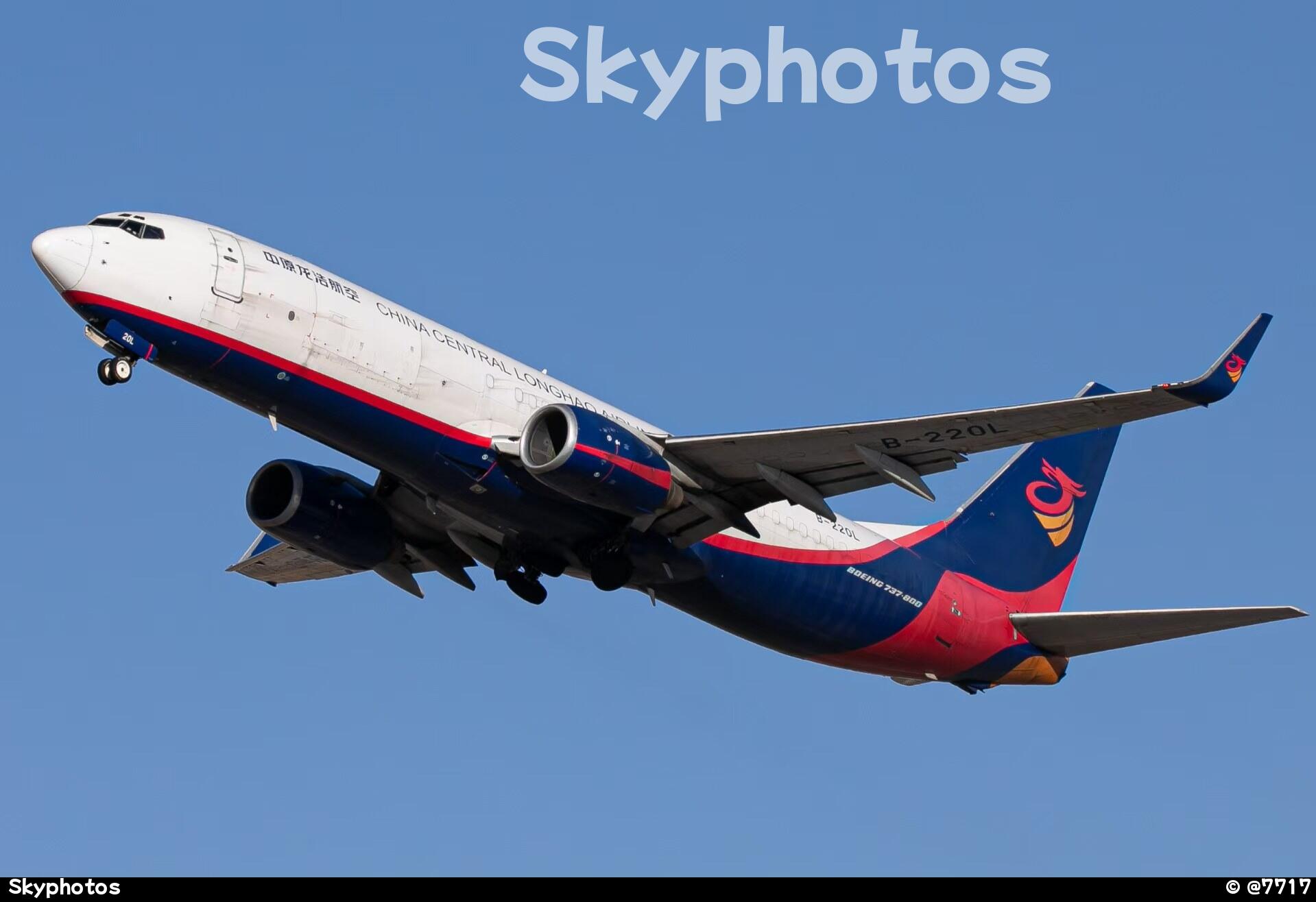 中原龙浩航空 B737-86N(BCF)(WL)