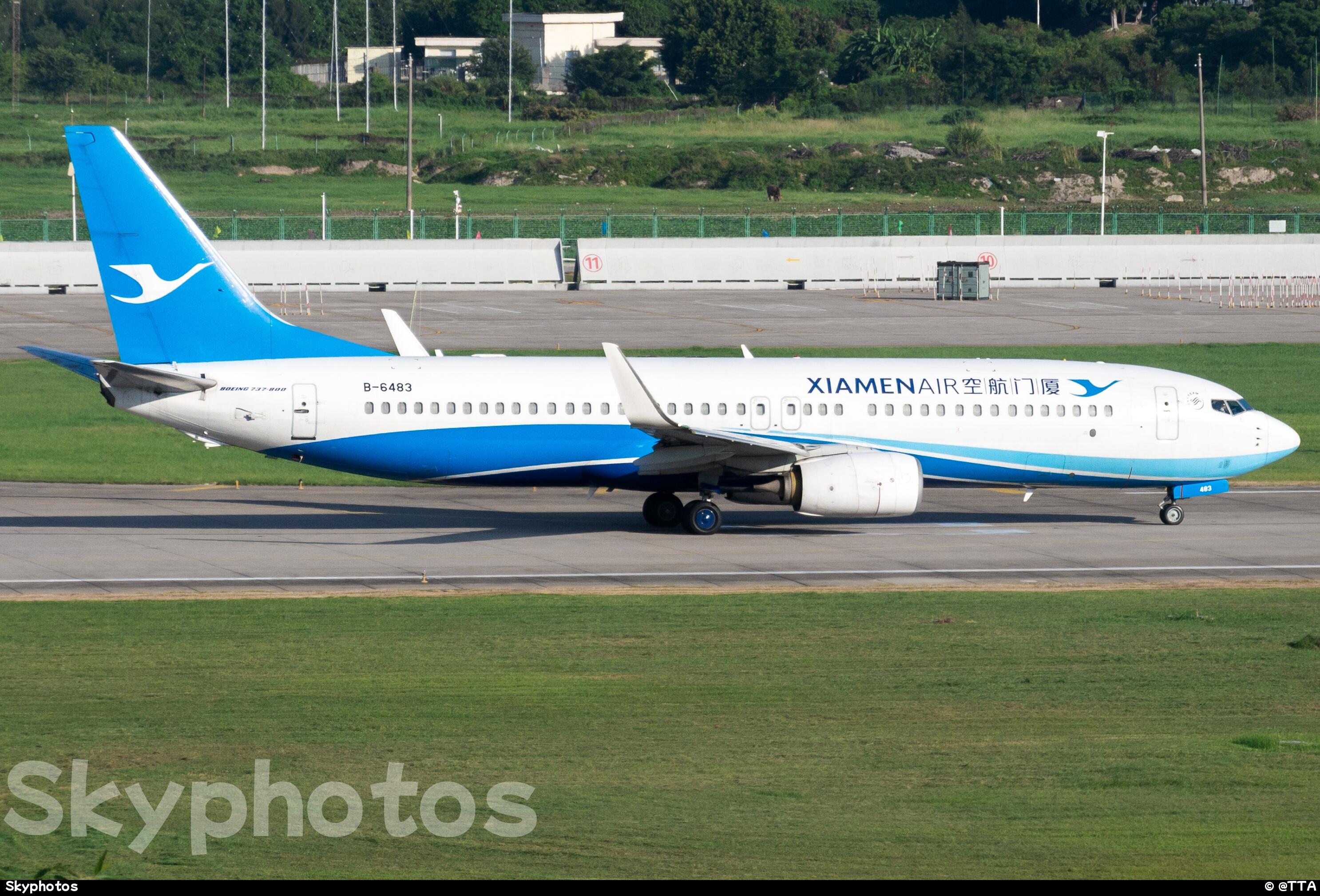 厦门航空 B737-85C(WL)