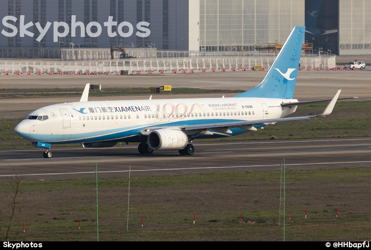 厦门航空 B737-85C(WL)